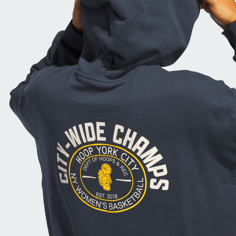 adidas Originals阿迪三叶草2025男子HYC HOODY针织连帽卫衣JY4738