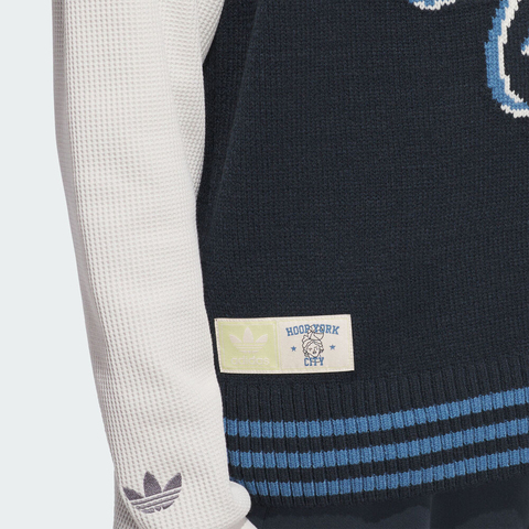 adidas Originals阿迪三叶草2025男子HYC VEST毛线背心JY4740