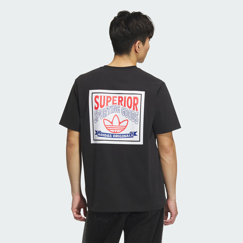 adidas Originals阿迪三叶草2025男子WABASH TEE 2针织无领短TKD1852