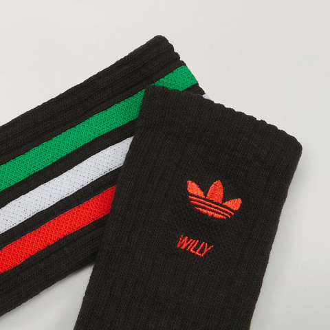 adidas Originals阿迪三叶草2025中性WC SOCK中袜优惠装JZ2075