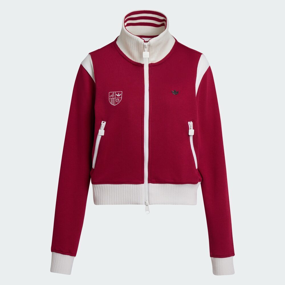 adidas Originals阿迪三叶草2025女子CC SW TT W针织无帽外套KG8221