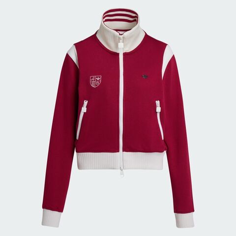 adidas Originals阿迪三叶草2025女子CC SW TT W针织无帽外套KG8221