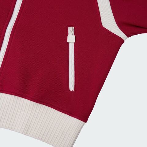 adidas Originals阿迪三叶草2025女子CC SW TT W针织无帽外套KG8221