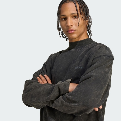 adidas Originals阿迪三叶草2025男子EQT GRAPHIC TEE针织无领长TJX1588