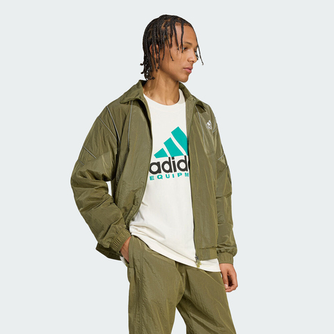 adidas Originals阿迪三叶草2025男子EQT TT梭织无帽外套JV7644