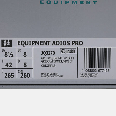 adidas Originals阿迪三叶草2025中性EQUIPMENT ADIOS PROENERGYJQ3270