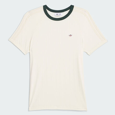 adidas Originals阿迪三叶草2025男子CLOT RIB TEE针织无领短TJN7728