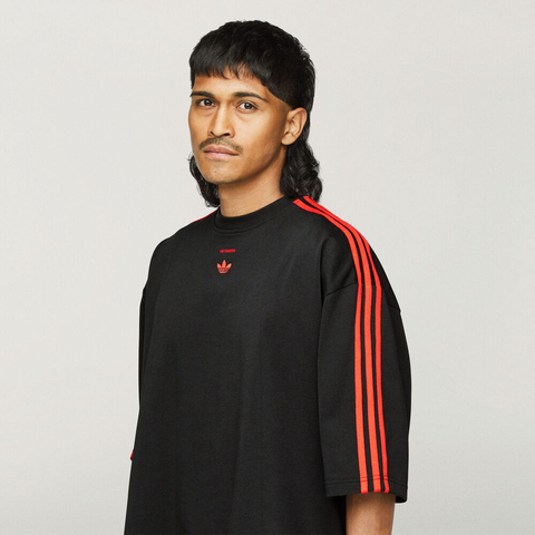 adidas Originals阿迪三叶草2025男子MERCH SS TEE针织无领短TJW1447