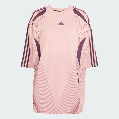 adidas Originals阿迪三叶草2025女子OVZD TEE针织无领短TKE9808