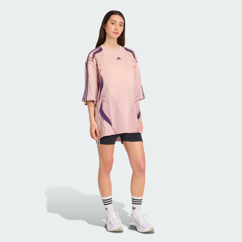 adidas Originals阿迪三叶草2025女子OVZD TEE针织无领短TKE9808