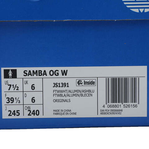 adidas Originals阿迪三叶草2025中性SAMBA OG WORI-CLASSICJS1391