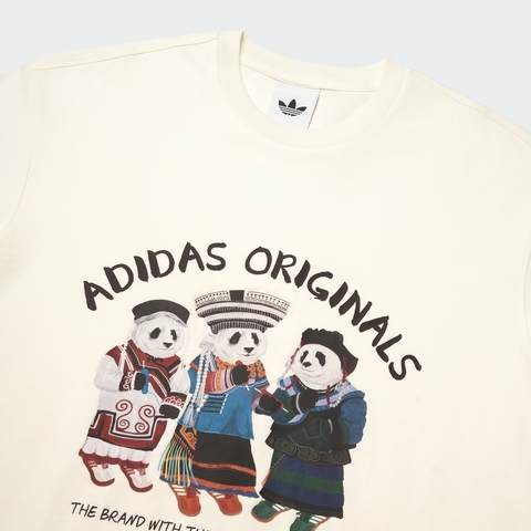 adidas Originals阿迪三叶草2025男子DOROPHY TEE 1针织无领短TIB7061