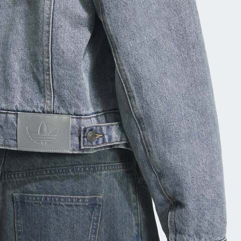 adidas Originals阿迪三叶草2025女子FEMME DENIM PAD薄棉服KC2626