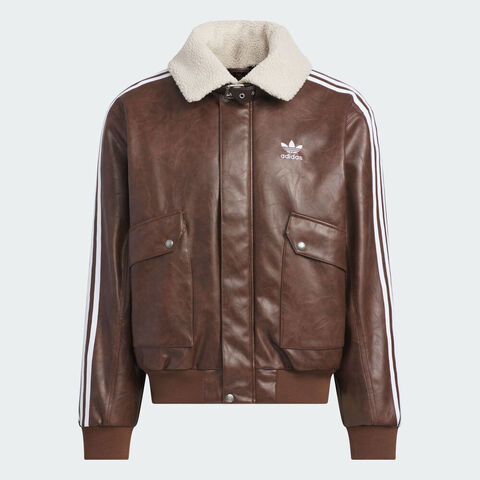 adidas Originals阿迪三叶草2025男子NEW PU PAD JKT薄棉服KF3692