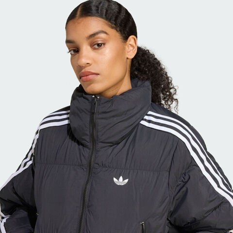adidas Originals阿迪三叶草2025女子CROPPED PUFF厚棉服JX2970