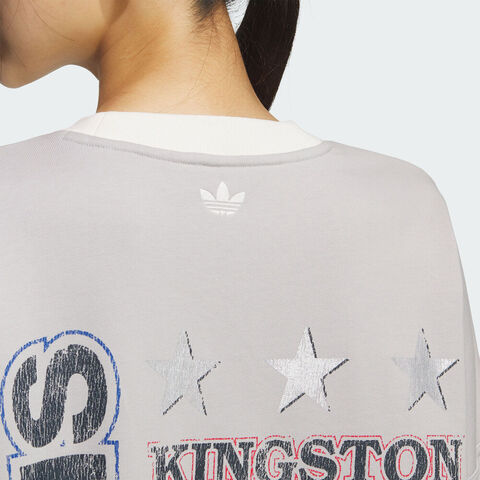 adidas Originals阿迪三叶草2025男子BASEBALL CREW针织无帽卫衣KG3146