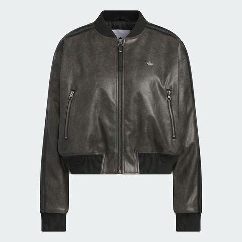 adidas Originals阿迪三叶草2025女子WJ PU PAD W薄棉服KC2656