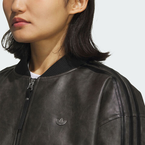 adidas Originals阿迪三叶草2025女子WJ PU PAD W薄棉服KC2656