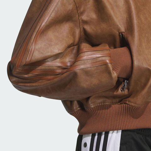 adidas Originals阿迪三叶草2025女子WJ PU PAD W薄棉服KC2655