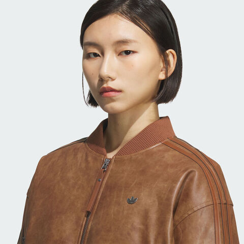 adidas Originals阿迪三叶草2025女子WJ PU PAD W薄棉服KC2655