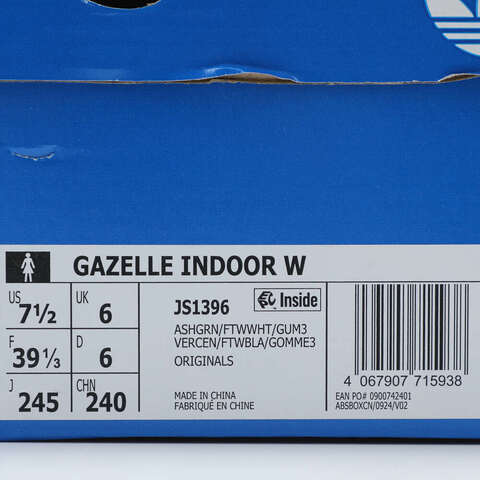 adidas Originals阿迪三叶草2025中性GAZELLE INDOOR WORI-CLASSICJS1396