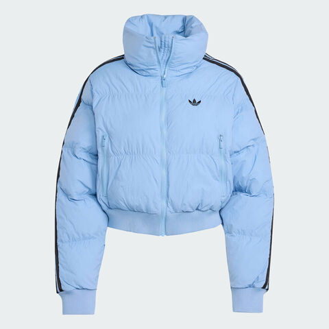 adidas Originals阿迪三叶草2025女子CROPPED PUFF厚棉服JX2969