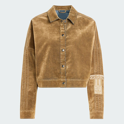 adidas Originals阿迪三叶草2025女子ADIBREAK JACKET牛仔外套JY2393