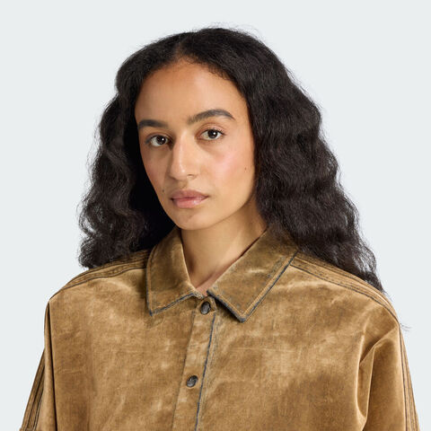 adidas Originals阿迪三叶草2025女子ADIBREAK JACKET牛仔外套JY2393