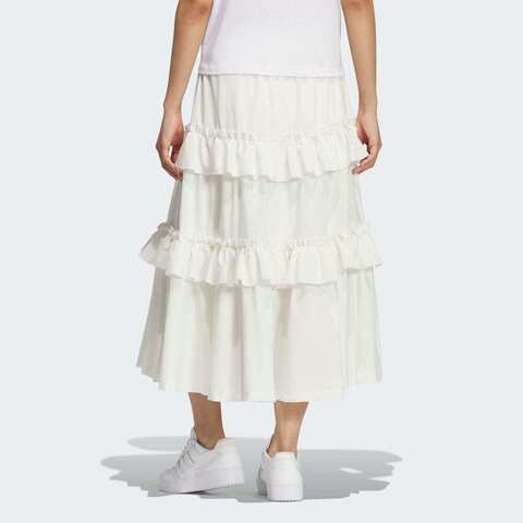 adidas Originals阿迪三叶草2025女子OTT LONG SKIRT梭织长裙KQ6506