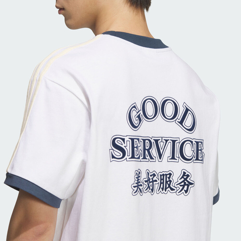 adidas Originals阿迪三叶草2025男子SS TEE针织无领短TKT0841