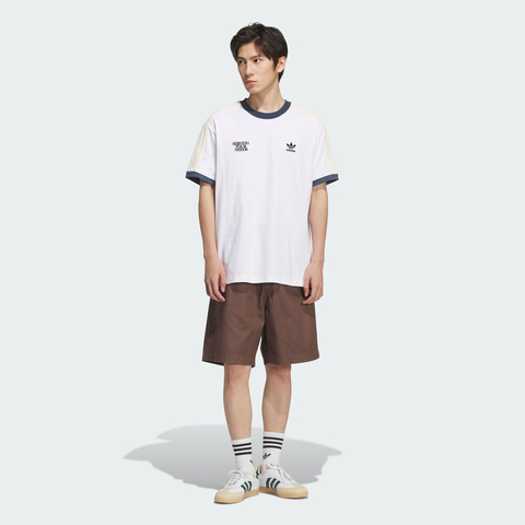 adidas Originals阿迪三叶草2025男子SS TEE针织无领短TKT0841