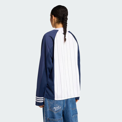 adidas Originals阿迪三叶草2025女子LS JERSEY针织无领长TKC6283