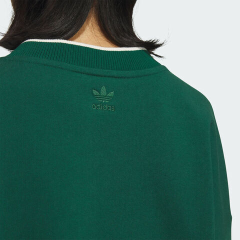 adidas Originals阿迪三叶草2025女子IH SWEATCREW W针织无帽卫衣KC5846