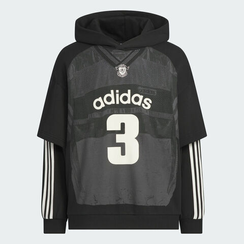 adidas Originals阿迪三叶草2025男子IH HOODIE M针织连帽卫衣KC2607