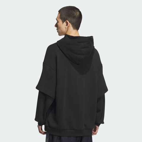 adidas Originals阿迪三叶草2025男子IH HOODIE M针织连帽卫衣KC2607