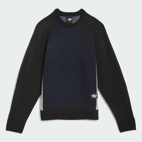 adidas Originals阿迪三叶草2025男子SHMOO FF SWEAT毛线套头衫JX5442