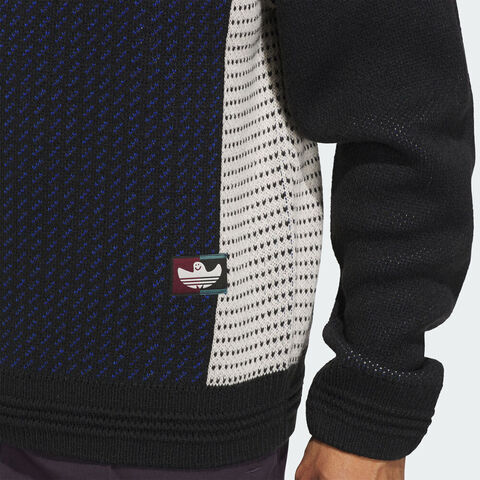 adidas Originals阿迪三叶草2025男子SHMOO FF SWEAT毛线套头衫JX5442