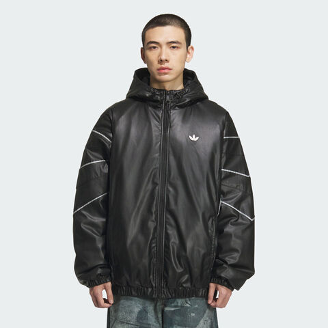 adidas Originals阿迪三叶草2025男子WJ PU PAD U薄棉服KC2653