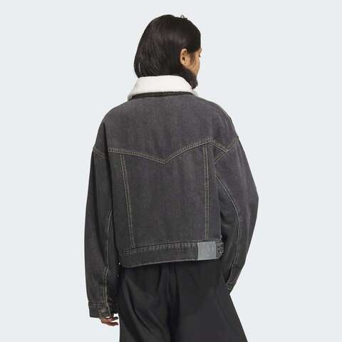 adidas Originals阿迪三叶草2025女子FEMME DENIM PAD薄棉服KB5449