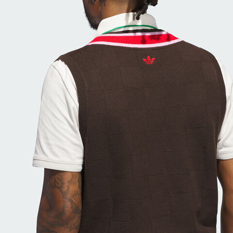 adidas Originals阿迪三叶草2025男子S Knit Vest毛线背心JW9862