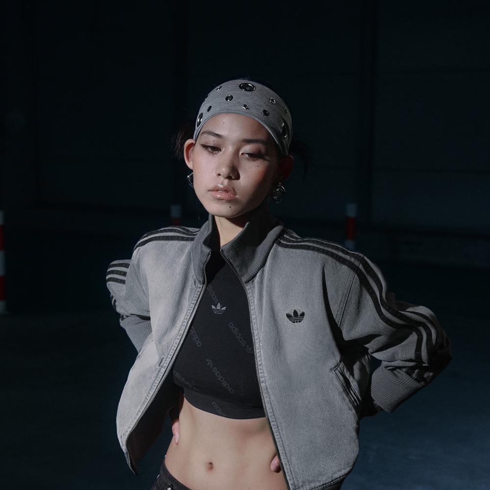 adidas Originals阿迪三叶草2025女子DENIM TT牛仔外套JY2564