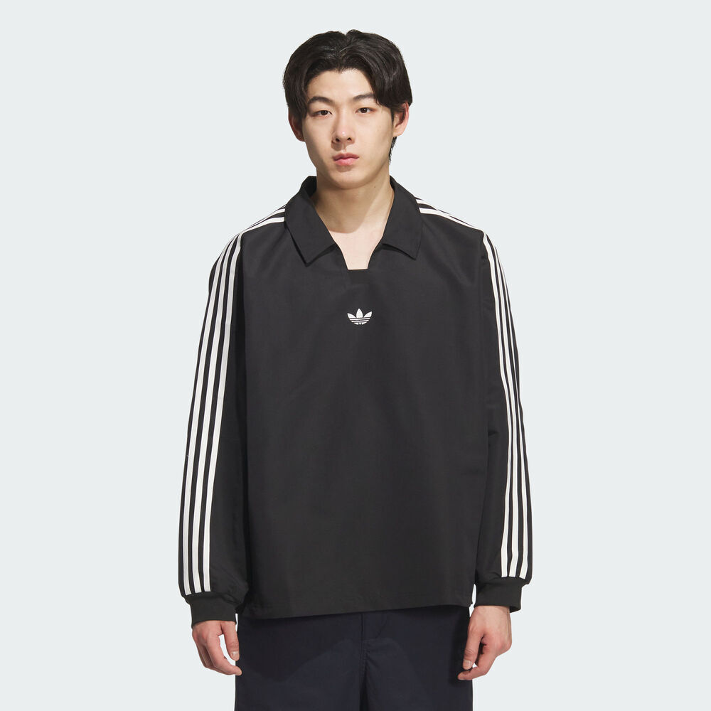 adidas Originals阿迪三叶草2025男子RUGBY POLO针织有领长TKF9602