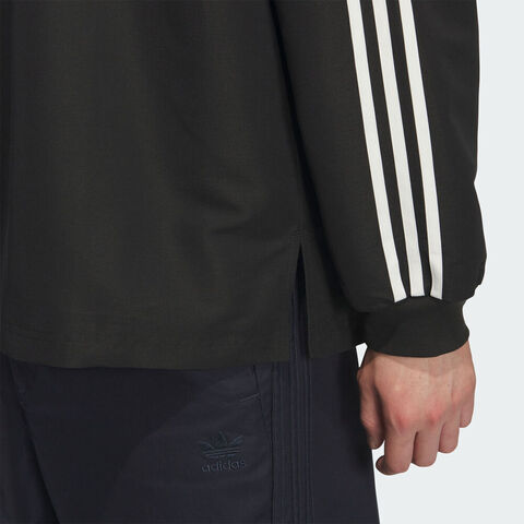 adidas Originals阿迪三叶草2025男子RUGBY POLO针织有领长TKF9602