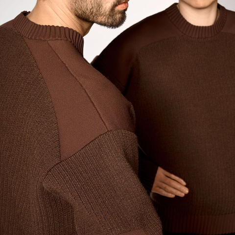 adidas Originals阿迪三叶草2025男子PADDED UT CREW针织无帽卫衣KD2560