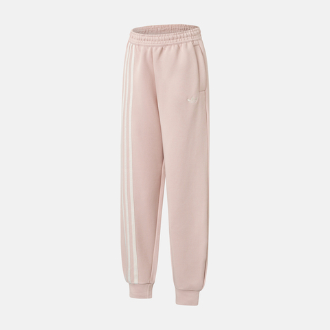 Adidas Original阿迪三叶草2025女子3 STRIPES CUFF针织长裤JW3624