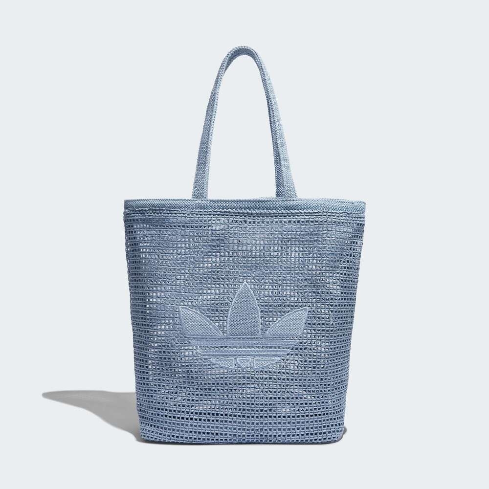 adidas Originals阿迪三叶草2025中性ORI KNIT TOTE单肩包KW2006