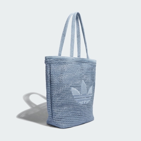 adidas Originals阿迪三叶草2025中性ORI KNIT TOTE单肩包KW2006