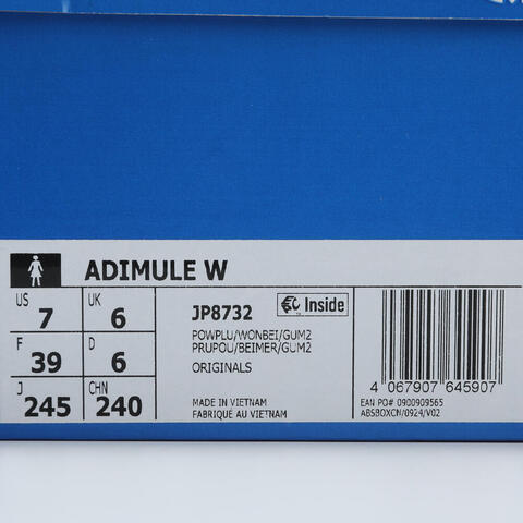 adidas Originals阿迪三叶草2025中性ADIMULE WORI-CLASSICJP8732