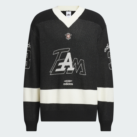 adidas Originals阿迪三叶草2025男子IH FF SWEATER M毛线套头衫KF4467