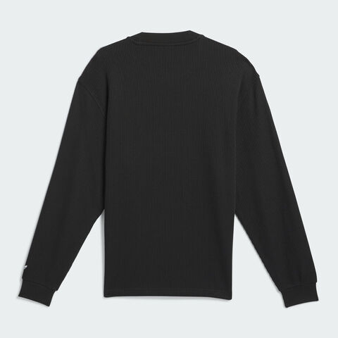 adidas Originals阿迪三叶草2025男子THERMAL LS T针织无帽卫衣JW0052